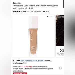 Lancome Teint Idole Ultra Wear Foundation - 355N